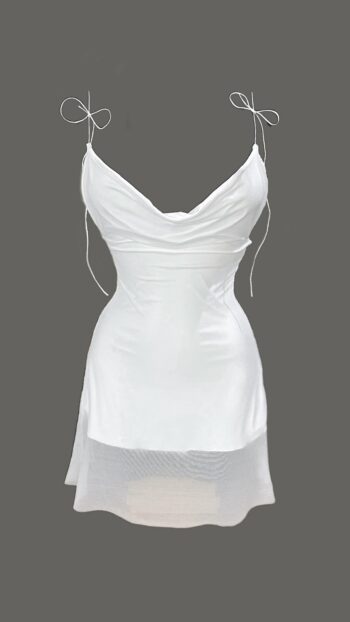 Vestido Tule Branco