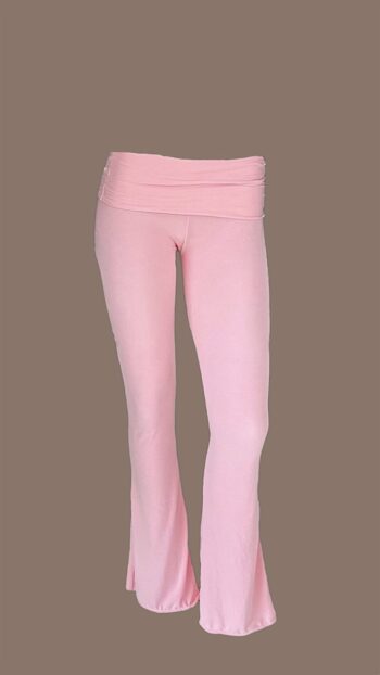 Calça Coquette Rosa Bebê